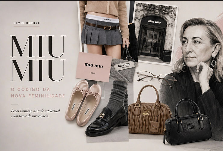MIU MIU | O selo do luxo jovem